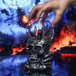 كرة البلازما السحرية بتأثير البرق تعمل باللمس