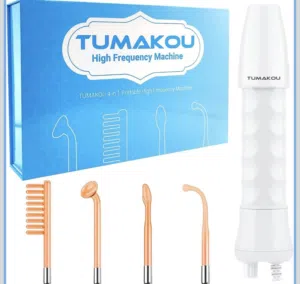 جهاز العلاج بالتردد للشعر و البشره TUMAKOU Portable Handheld High Frequency Wand Machine