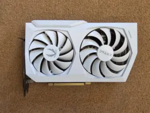 Rtx 3060ti بحاله لجديد لون ابيض