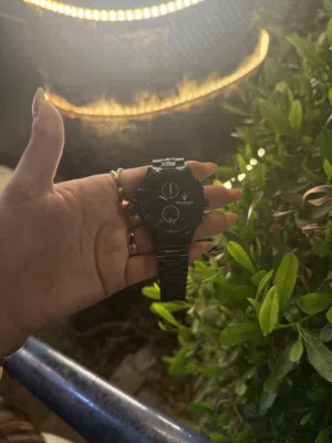 Used like new maserati men watch dark blue