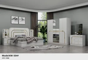 bedroom set with mattress