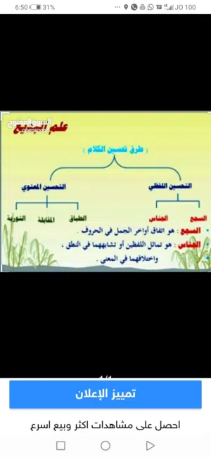 مدرس خصوصي لغة عربية
