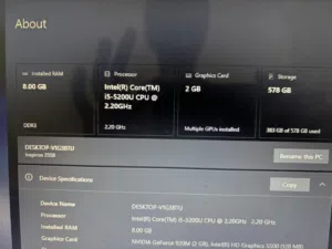 Windows Dell for sale  in Khamis Mushait