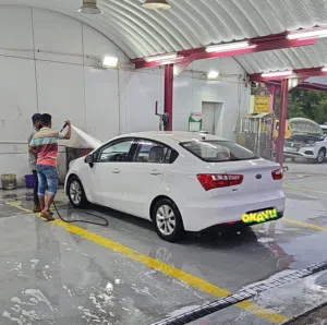 KIA RIO 2016 1400 cc neat & clean كيا ريو موديل 2016 صبغ الوكالة نظيفة