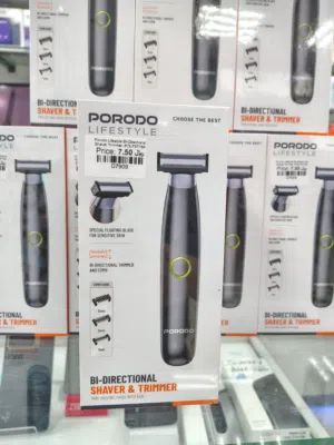 Brand New Porodo Shaver Trimmer in Oman Bi-directional trimming 1 Year Warranty