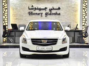 Cadillac ATS ( 2015 Model ) in White Color GCC Specs This has done a kilometer of 154,000 Km