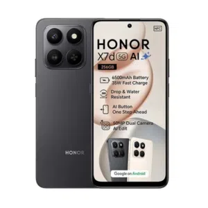 HONOR X7d 5G المعالج sd 6s gen 3 الرام: 8+8 Turbo التخزين: 256g البطارية: 6500mAh 35W بسعر الحررررق