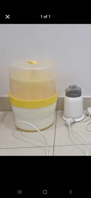 bottle steriliser and bottle warmer