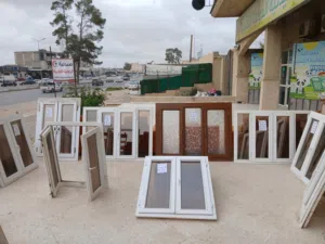 أبواب ورواشن bvc الخامة الأولة الممتازة ونظاف جدا