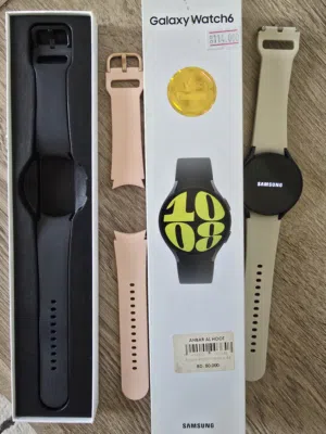 Samsung Galaxy Watch 6, 44MM, Graphite With Caple and Box