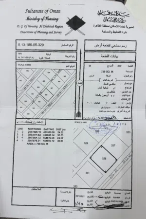 Residential Land for Sale in Al Dhahirah Ibri