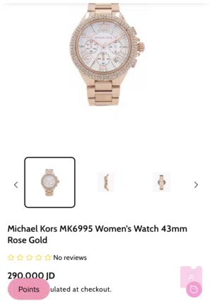 Micheal kors mk6955    Women’s watch  مايكل كورس rose gold  orginal