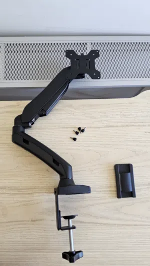 Arozzi Alzare Single Gas Lift Monitor Arm (Black)