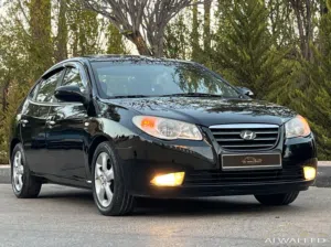 هيونداي افانتي 2008 موديل Limited بأسود مع مواصفات كوريا وقطع غيار أصلية