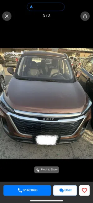 Used 2022 BAIC X Series Hatchback with Brown Interior and Original Paint