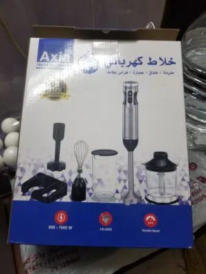 خلاط كهربائي هاند بلندر 5 قطع شبه جديد للبيع