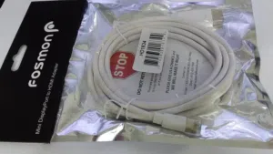 Mini DisplayPort DP to HDMI Cable Adapter Male