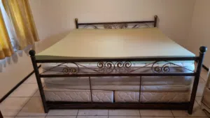 King Size Bed Set + 2 Nightstands