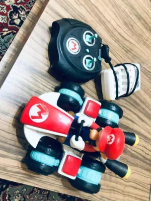 سيارة ماريو لاسلكي مستعمل بحالة ممتازة شغالة 12 دينار