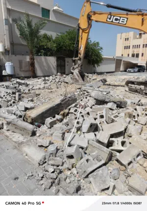 Demolition work and Excavation