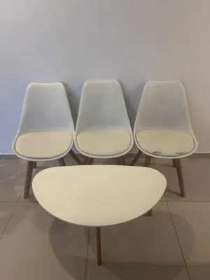 3 Chairs + Coffee table