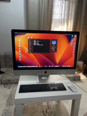 iMac 27-inch Retina 5K (مواصفات خاصة: 64GB RAM / 1TB SSD) نظيف جداً
