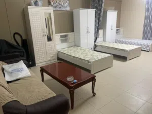 خزاين ملابس مع أسرة فردية