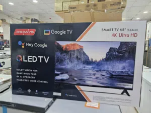 Tv available.. Johnny's QLED google 65" , Johnny's QLED google 55", Johnny's Dled Android 43" smart