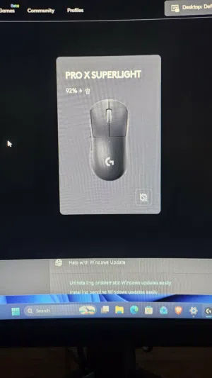 logitech PRO super light x