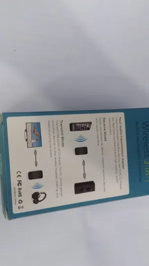 Bluetooth V4.1 Transmitter Wireless A2DP Audio RCA to 3.5mm Aux USB Adapter Hub