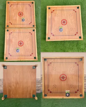 كيرم صناعة يدويه في المنزل الحجم(متر وأربعة سانتي)