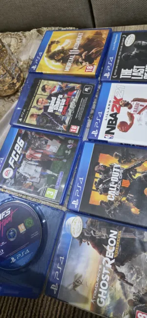 سيديات ps4 للبيع بحالة الوكالة بسعر مغررري