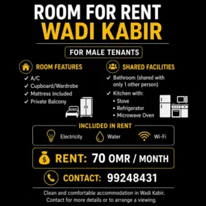 Room For Rent For Expat Males