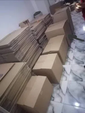 كراتين فارغة للبيع للنقل الاثاث  والترحيل والشحن الاثاث