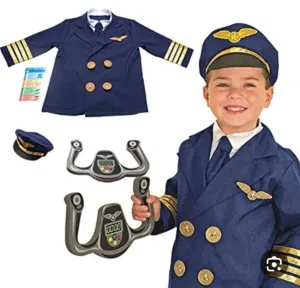 لباس الطيار للاطفال و البسة مهنية للاطفال