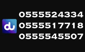 Prepaid du VIP FANCY NUMBERS