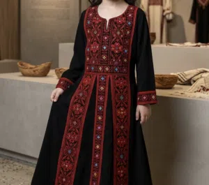 ثوب اردني للبنات الاطفال 4 سنوات