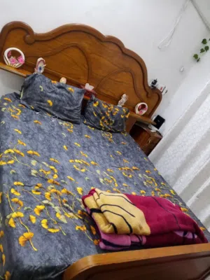 غرفه نوم جديده للبيع كنتور وزاويه وجربايه وميز ابو جرارات  للبيع 500