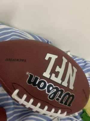 Original NFL Wilson American Football. Official size   كرة قدم امريكية اصليه ويلسون جديد غير مستخدم