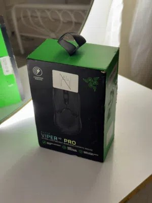 ماوس ريزر Viper pro جديد غير مستعمل يدعم الpc والكونسل الوصف مهم