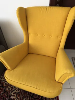 Ikea chair yellow