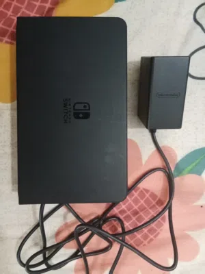 Nintendo switch dock with charger