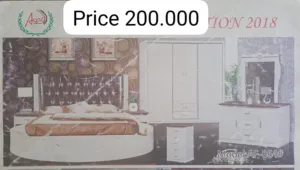 طقم غرفة نوم 6 قطع  Bed Room Set 6pcs