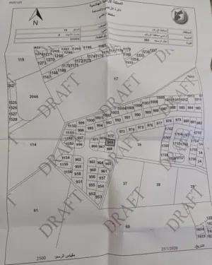 Residential Land for Sale in Amman Marka Al Janoubiya