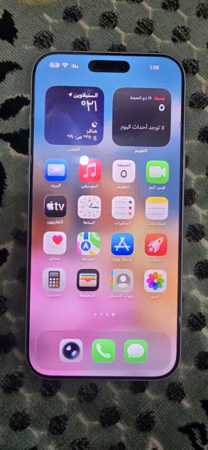 ايفون 17 مستعمل 40 شحنه فقط للبيع