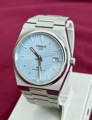 Tissot PRX Powermatic 80 - Ice Blue Dial - 2026 - 40mm full set in brand new condition