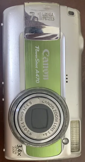 Canon camera PowerShot A470