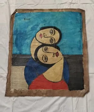 tableau Picasso original très rare