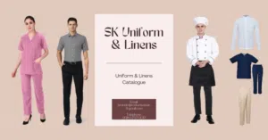 Corporate, Restaurant, Hospital and Spa uniforms provided. Embroidery available.