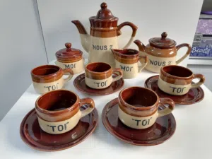 طقم فناجين Vintage